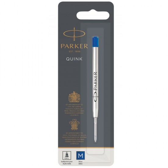 ΑΝΤΑΛΛΑΚΤΙΚΟ ΓΙΑ ΣΤΥΛΟ PARKER QUINK FLOW BALL PEN MEDIUM ΜΠΛΕ