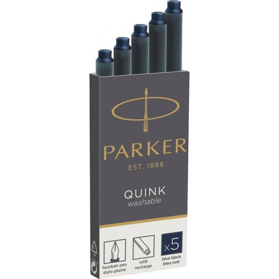 PARKER QUINK ΑΝΤΑΛΛΑΚΤΙΚΟ ΜΕΛΑΝΙ ΓΙΑ ΠΕΝΑ ΣΕ NAVY ΜΠΛΕ ΧΡΩΜΑ 5ΤΜΧ