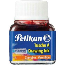 ΜΕΛΑΝΙ ΣΧΕΔΙΟΥ ΣΙΝΙΚΗ PELIKAN ΝΟ 3 - VERMILION 10ML