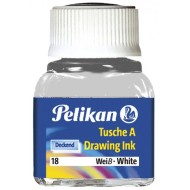 ΜΕΛΑΝΙ ΣΧΕΔΙΟΥ ΣΙΝΙΚΗ PELIKAN ΝΟ 18 - ΛΕΥΚΟ 10ML