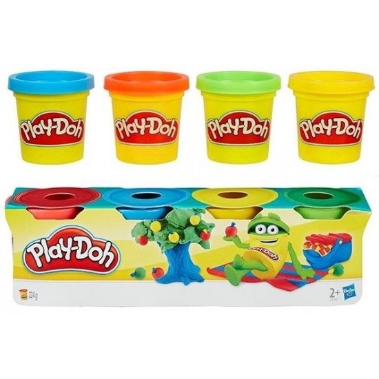 ΠΛΑΣΤΟΖΥΜΑΡΑΚΙ PLAY DOH 4ΤΜΧ 224GR