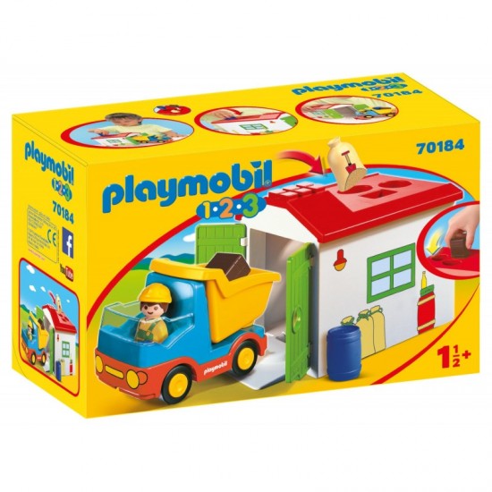 PLAYMOBIL ΦΟΡΤΗΓΟ ΜΕ ΓΚΑΡΑΖ