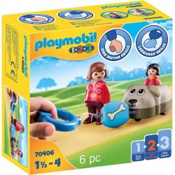 PLAYMOBIL ΤΡΕΝΑΚΙ ΜΕ ΒΑΓΟΝΙ - ΣΚΥΛΑΚΙ