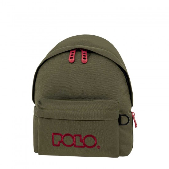 ΣΑΚΙΔΙΟ ΠΛΑΤΗΣ POLO MINI - ΧΑΚΙ 30Χ24Χ13CM
