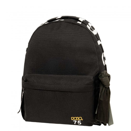 ΣΑΚΙΔΙΟ ΠΛΑΤΗΣ POLO ’75 - ΜΑΥΡΟ 42Χ30Χ21CM