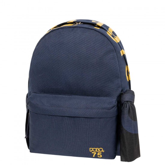 ΣΑΚΙΔΙΟ ΠΛΑΤΗΣ POLO ’75 - ΜΠΛΕ 42Χ30Χ21CM