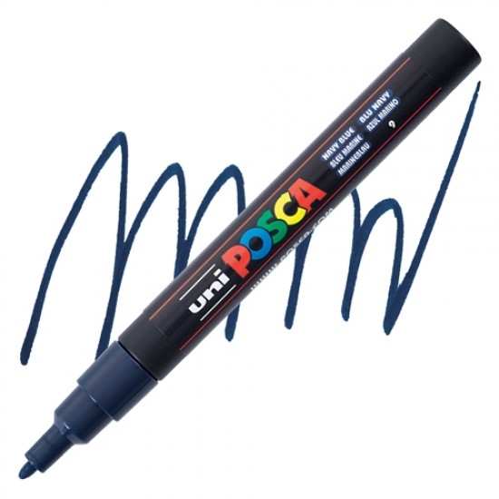 ΜΑΡΚΑΔΟΡΟΣ POSCA PC-3M - 1.3MM NAVY BLUE