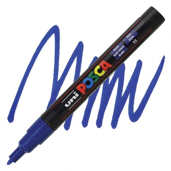 ΜΑΡΚΑΔΟΡΟΣ POSCA PC-3M - 1.3MM BLUE