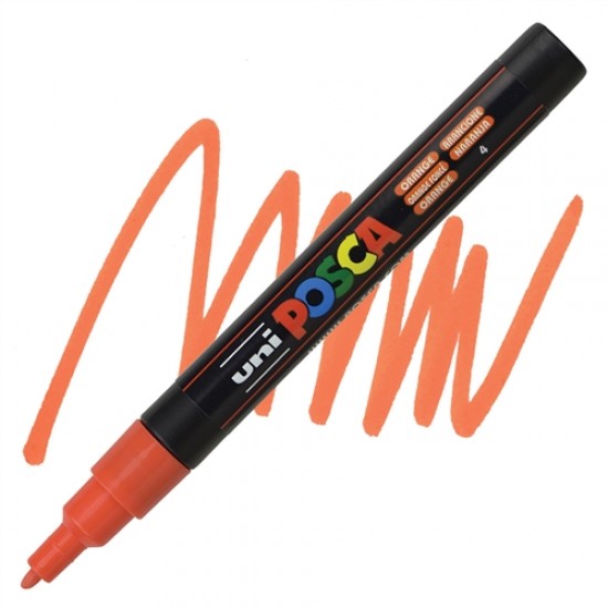 ΜΑΡΚΑΔΟΡΟΣ POSCA PC-3M - 1.3MM ORANGE