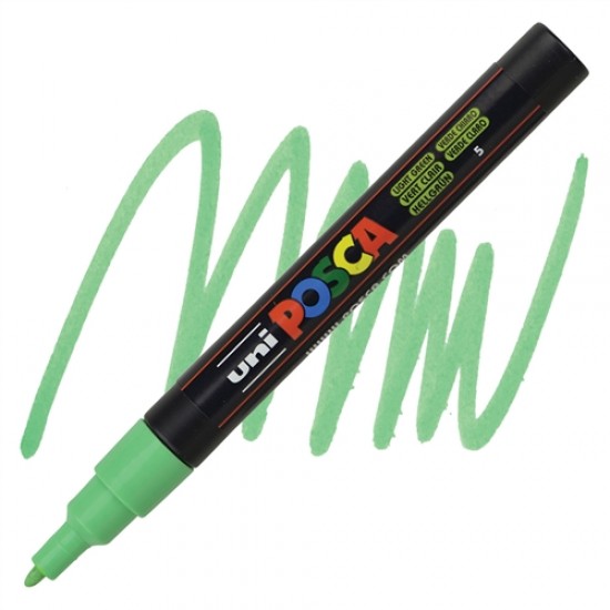 ΜΑΡΚΑΔΟΡΟΣ POSCA PC-3M - 1.3MM LIGHT GREEN