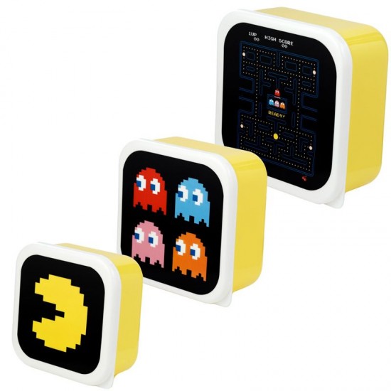 ΦΑΓΗΤΟΔΟΧΕΙΟ PAC-MAN ΣΕΤ 3 ΤΜΧ