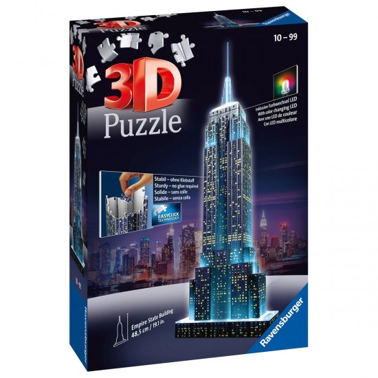 ΠΑΖΛ 3D NIGHT EDITION EMPIRE STATE BUILDING