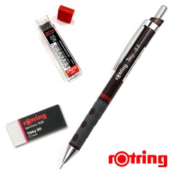 ΜΗΧΑΝΙΚΟ ΜΟΛΥΒΙ 0.5MM BLACK + ΔΩΡΟ ΜΥΤΕΣ ΚΑΙ ΓΟΜΑ TIKKY 30