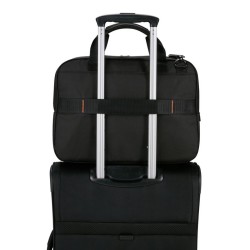 SAMSONITE NETWORK 4 ΤΣΑΝΤΑ ΏΜΟΥ / ΧΕΙΡΟΣ ΓΙΑ LAPTOP 15.6" CHARCOAL BLACK