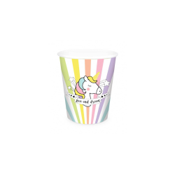 ΧΑΡΤΙΝΑ ΠΟΤΗΡΙΑ UNICORN 250ML 8 ΤΕΜΑΧΙΑ