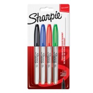 ΜΑΡΚΑΔΟΡΟΙ SHARPIE FINE POINT ΑΝΕΞΙΤΗΛΟΙ 4ΤΕΜ CLASIC