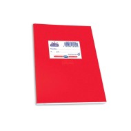 ΤΕΤΡΑΔΙΟ ΚΑΡΦΙΤΣΑ "SUPER" ΔΙΕΘΝΕΣ 50Φ 17Χ25CM 'Μ/Φ ΚΟΚΚΙΝΟ'