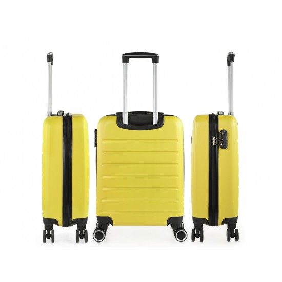 ΒΑΛΙΤΣΑ TROLLEY SKPAT 55X40X20CM - YELLOW