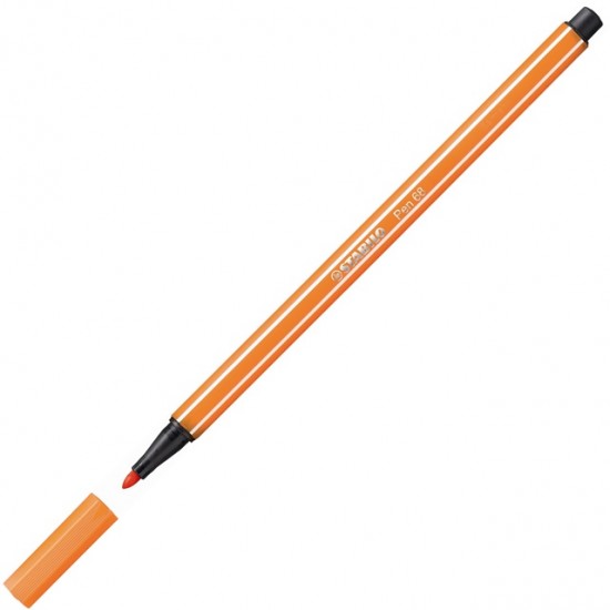 ΜΑΡΚΑΔΟΡΑΚΙ STABILO PEN 68 1.00MM 68/30 ΠΟΡΤΟΚΑΛΙ