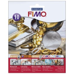 ΜΕΤΑΛΛΙΚΑ ΦΥΛΛΑ ΣΕ ΧΡΩΜΑ ΑΣΗΜΙ 10 ΤΕΜΑΧΙΑ 