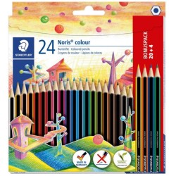 ΞΥΛΟΜΠΟΓΕΣ STAEDTLER NORIS COLOUR 20+4ΤΕΜ.