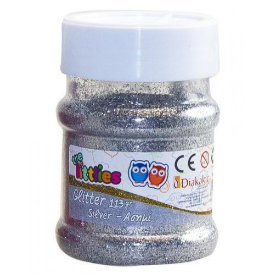 ΑΣΗΜΙ ΣΚΟΝΗ GLITTER 113GR THE LITTLIES