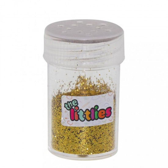 ΧΡΥΣΟΣΚΟΝΗ GLITTER 8GR - GOLD THE LITTLIES