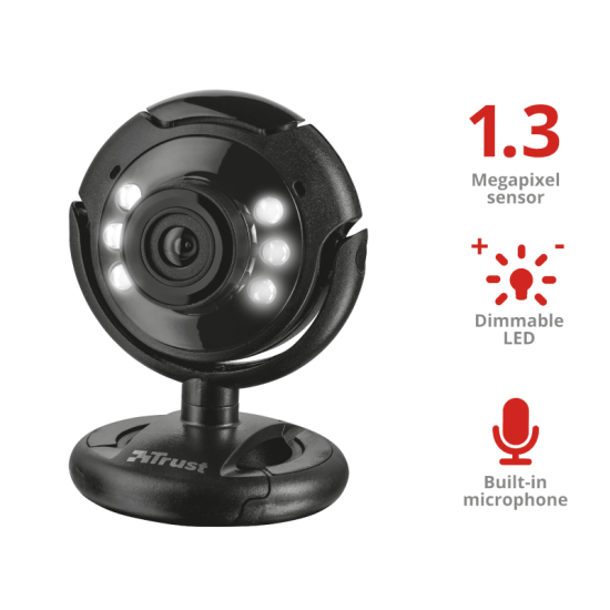 SPOTLIGHT PRO WEBCAM WITH LED LIGHTS