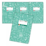 ΤΕΤΡΑΔΙΟ ΚΑΡΦΙΤΣΑ DOODLES 17Χ25 50Φ ΒΕΡΑΜΑΝ