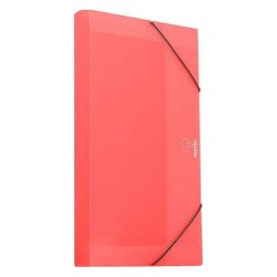 ΚΟΥΤΙ ΑΡΧΕΙΟΥ ΜΕ ΛΑΣΤΙΧΟ 25Χ35 KAI ΜΕ ΡΑΧΗ 3CM - ΦΟΥΞΙΑ