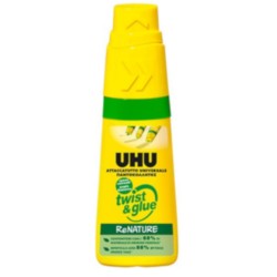ΚΟΛΛΑ ΥΓΡΗ TWIST AND GLUE RENATURE 35ML UHU ΚΟΛΛΑ ΥΓΡΗ TWIST AND GLUE RENATURE 35ML UHU