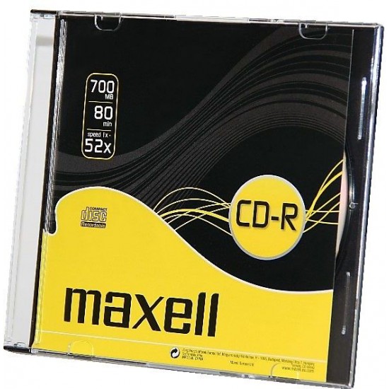 CD-R 80MIN MAXELL SLIM