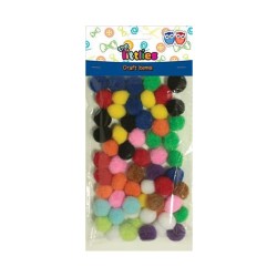 ΠΟΜ ΠΟΜ ΧΡΩΜΑΤΙΣΤΑ 15ΜΜ 60ΤΜΧ