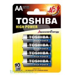 TOSHIBA ΑΛΚΑΛIKH AA (4τεμ.)