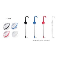 ΜΕΓΑΛΗ ΟΜΠΡΕΛΑ ΔΙΑΦΑΝΗΣ - ΧΡΩΜΑ ΚΟΚΚΙΝΟ