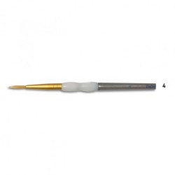 ΠΙΝΕΛΟ ΧΕΙΡΟΤΕΧΝΙΑΣ SOFT-GRIP ΣΤΡΟΓΓΥΛΟ ΝΟ. 4