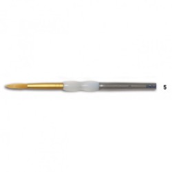 ΠΙΝΕΛΟ ΧΕΙΡΟΤΕΧΝΙΑΣ SOFT-GRIP ΣΤΡΟΓΓΥΛΟ ΝΟ. 5